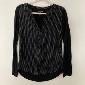 Van Heusen polka dot button down